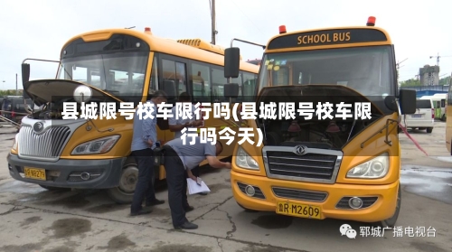 县城限号校车限行吗(县城限号校车限行吗今天)