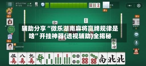 辅助分享“微乐湖南麻将赢牌规律是啥	”开挂神器{透视辅助}全揭秘-第1张图片