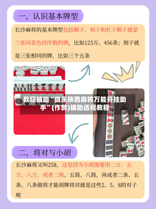 教程辅助“微乐陕西麻将万能开挂助手”(作弊)辅助透视教程