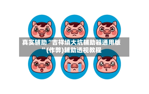 真实辅助“吉祥填大坑辅助器通用版”(作弊)辅助透视教程