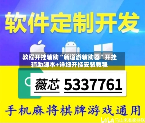 教程开挂辅助“新道游辅助器”开挂辅助脚本+详细开挂安装教程